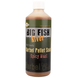 Dynamite Baits Big Fish River Barbel Pellet Soak Spicy Meat
